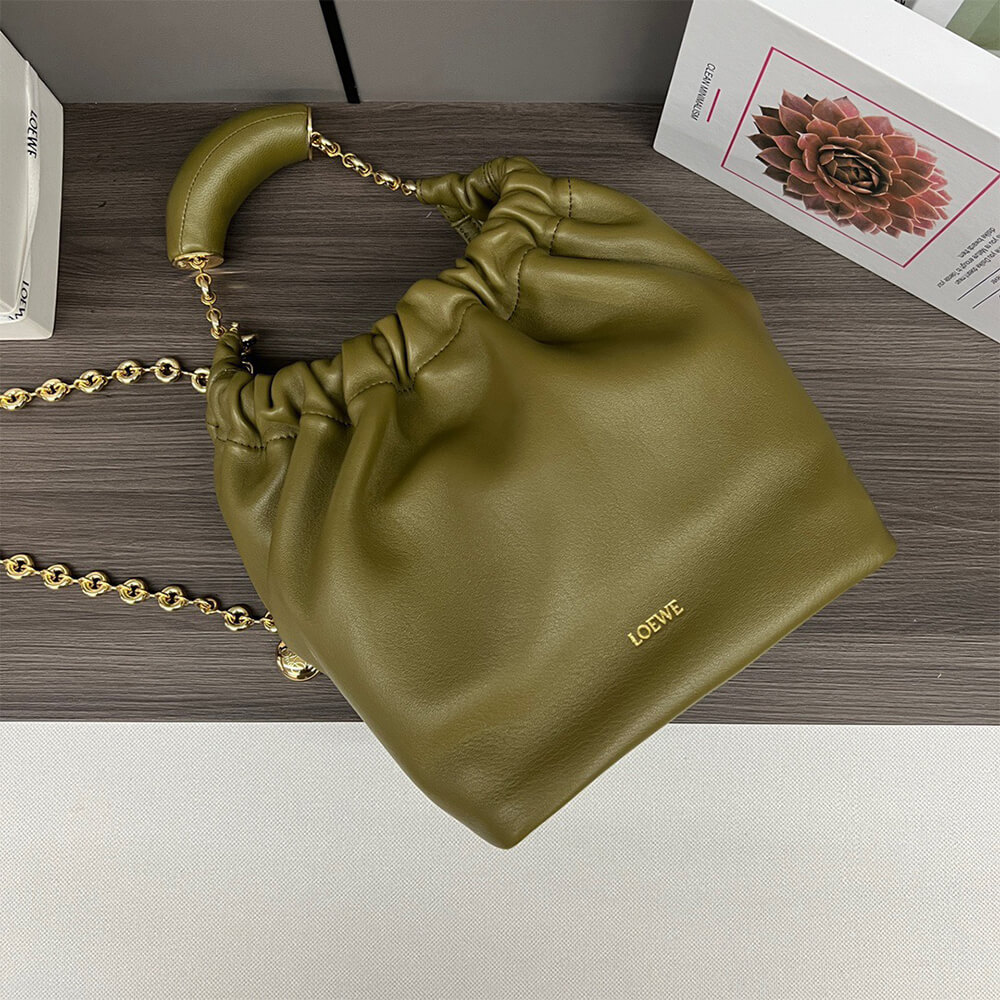 Loewe Small Squeeze bag in nappa lambskin - Soul Replicas