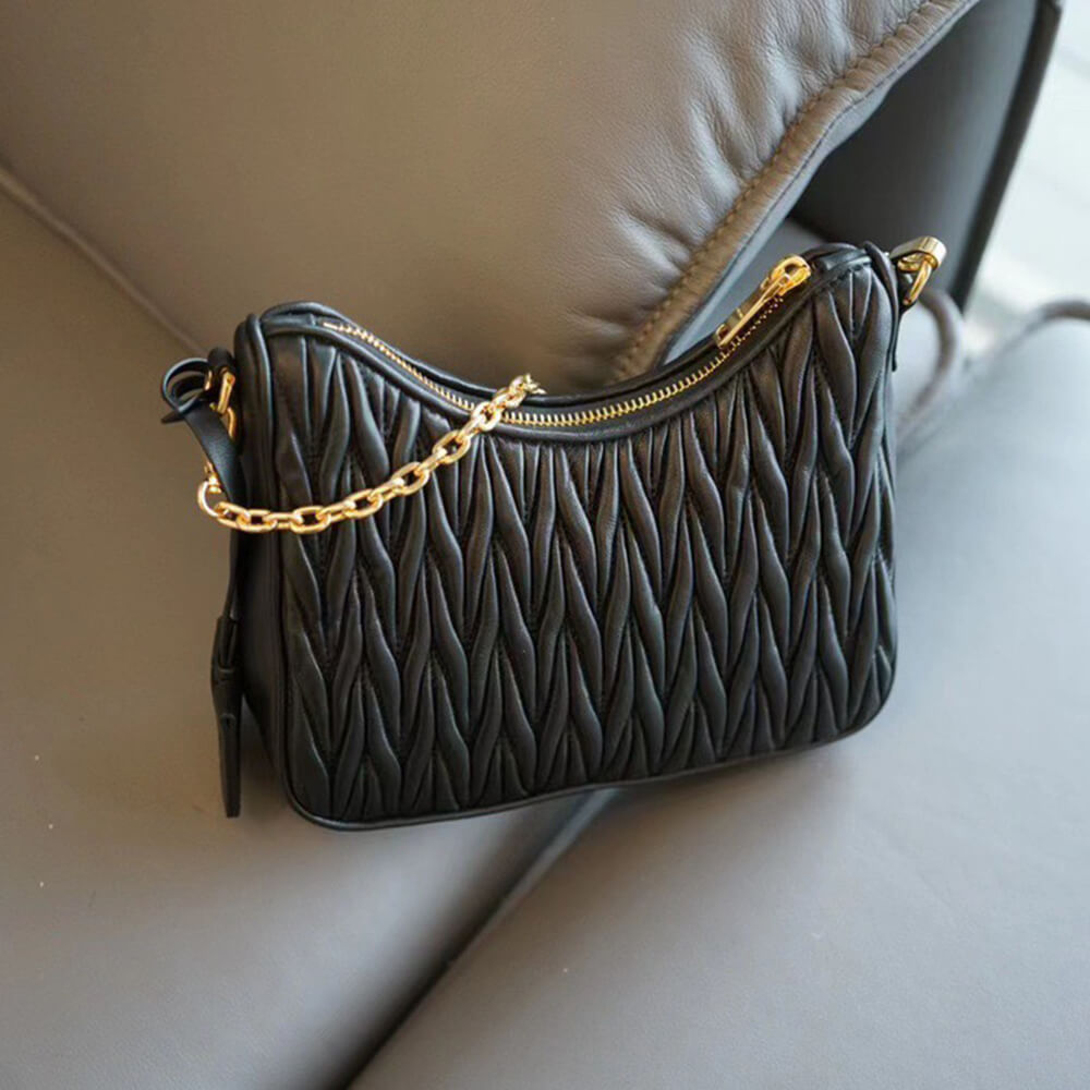 Matelasse nappa leather shoulder bag - Soul Replicas