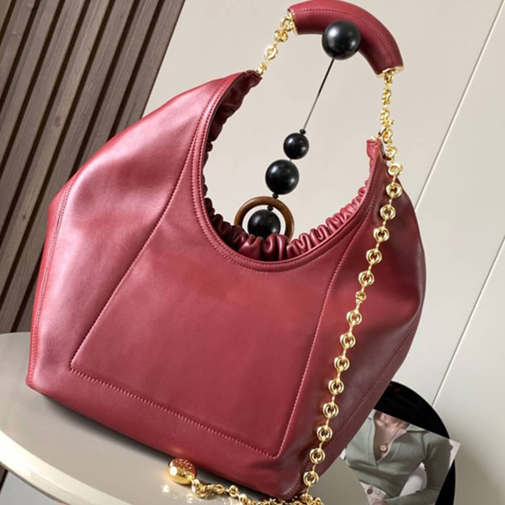 Loewe Medium Squeeze bag in nappa lambskin - Soul Replicas