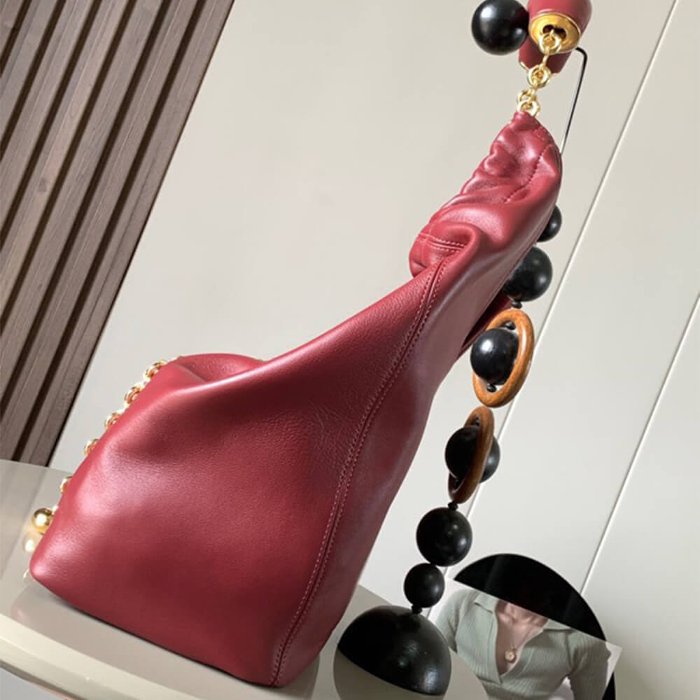 Loewe Medium Squeeze bag in nappa lambskin - Soul Replicas