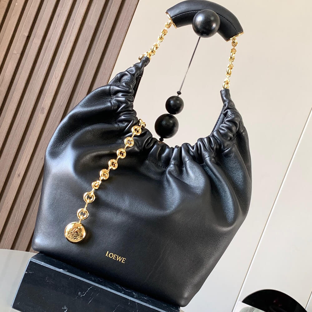 Loewe Small Squeeze bag in nappa lambskin - Soul Replicas