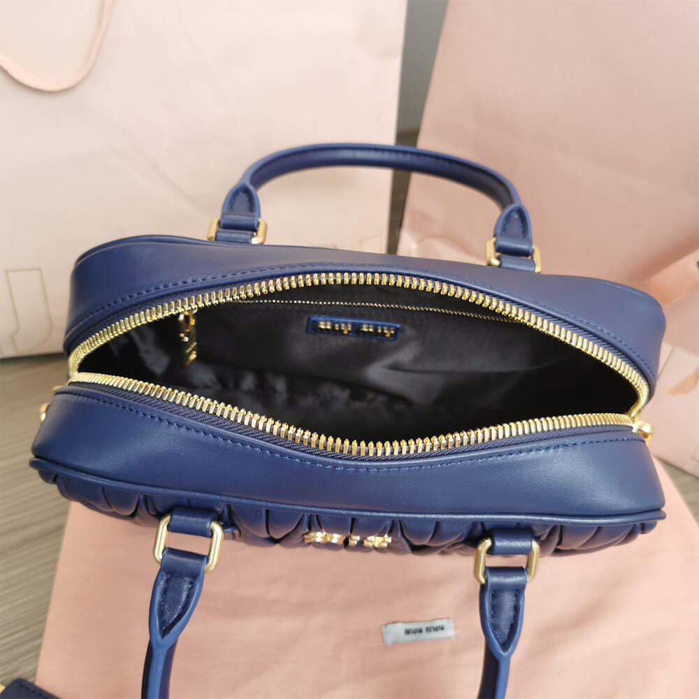 Matelasse nappa leather top-handle bag - Soul Replicas