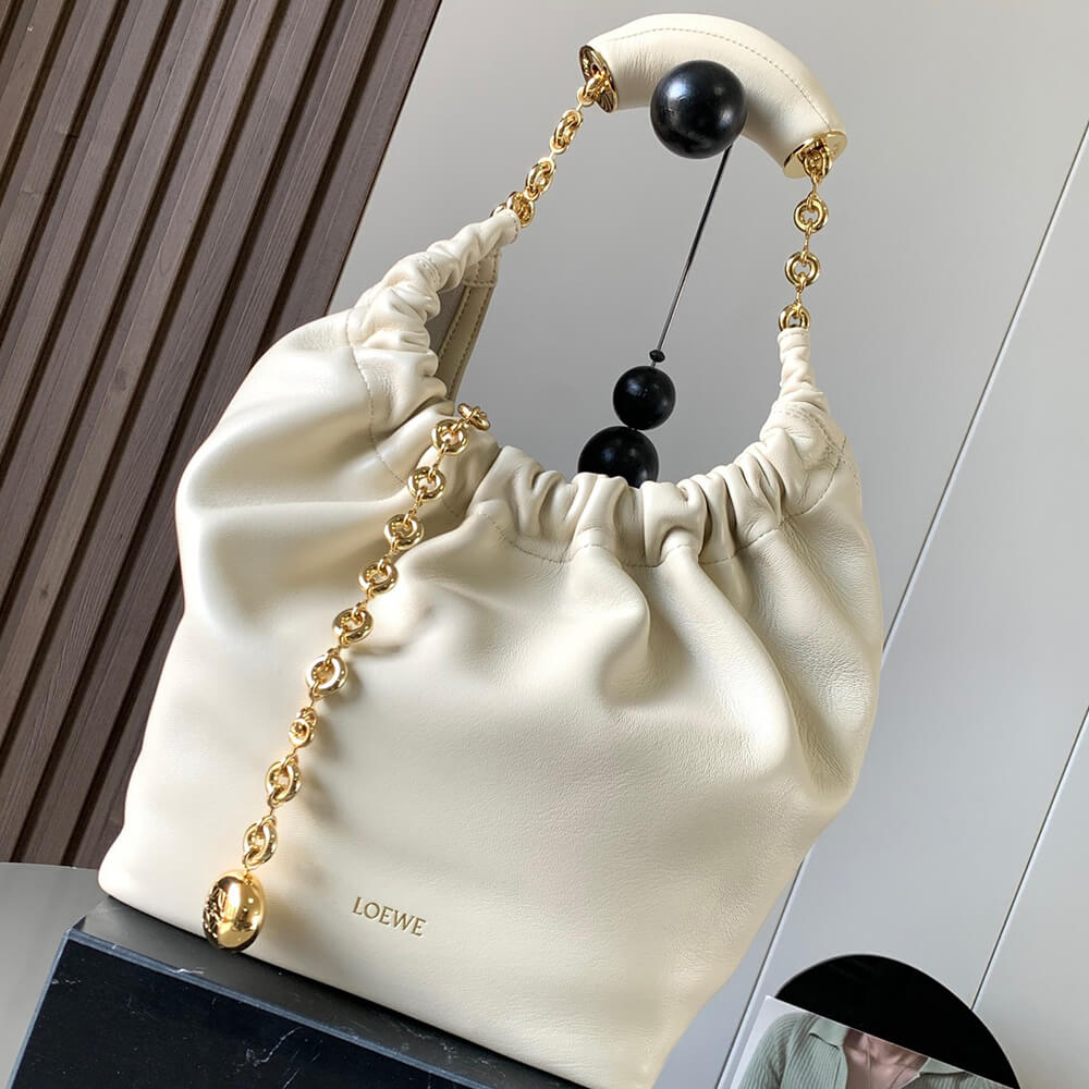 Loewe Small Squeeze bag in nappa lambskin - Soul Replicas