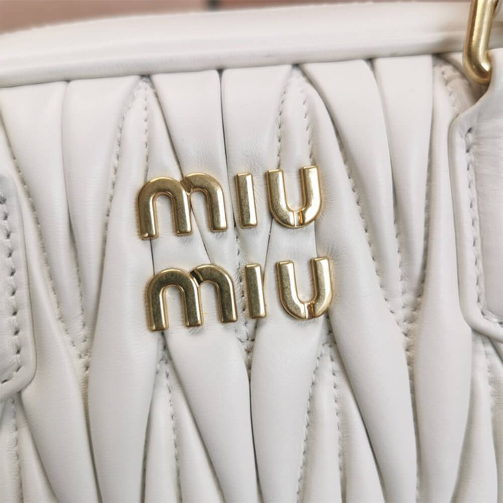 Matelasse nappa leather top-handle bag - Soul Replicas