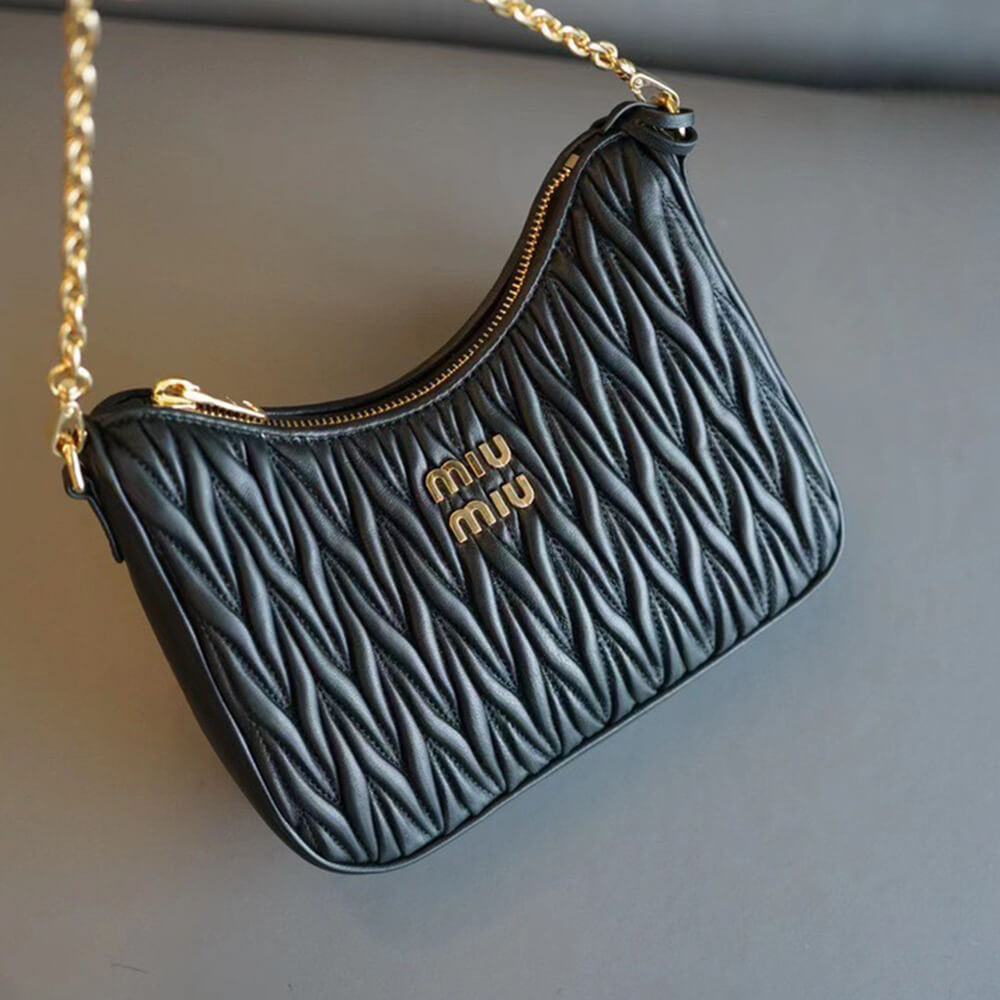 Matelasse nappa leather shoulder bag - Soul Replicas