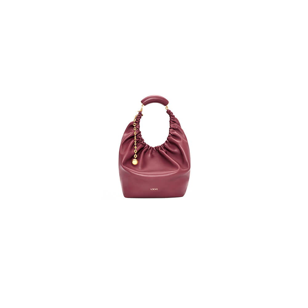 Loewe Medium Squeeze bag in nappa lambskin - Soul Replicas