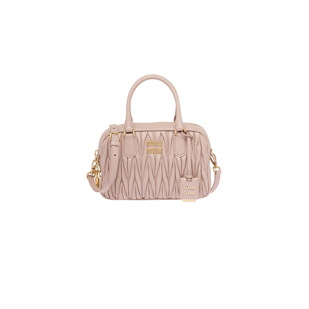 Matelasse nappa leather top-handle bag - Soul Replicas