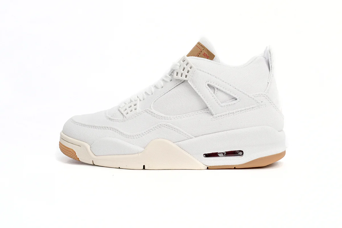 Air Jordan 4 Levi's White - Soul Replicas