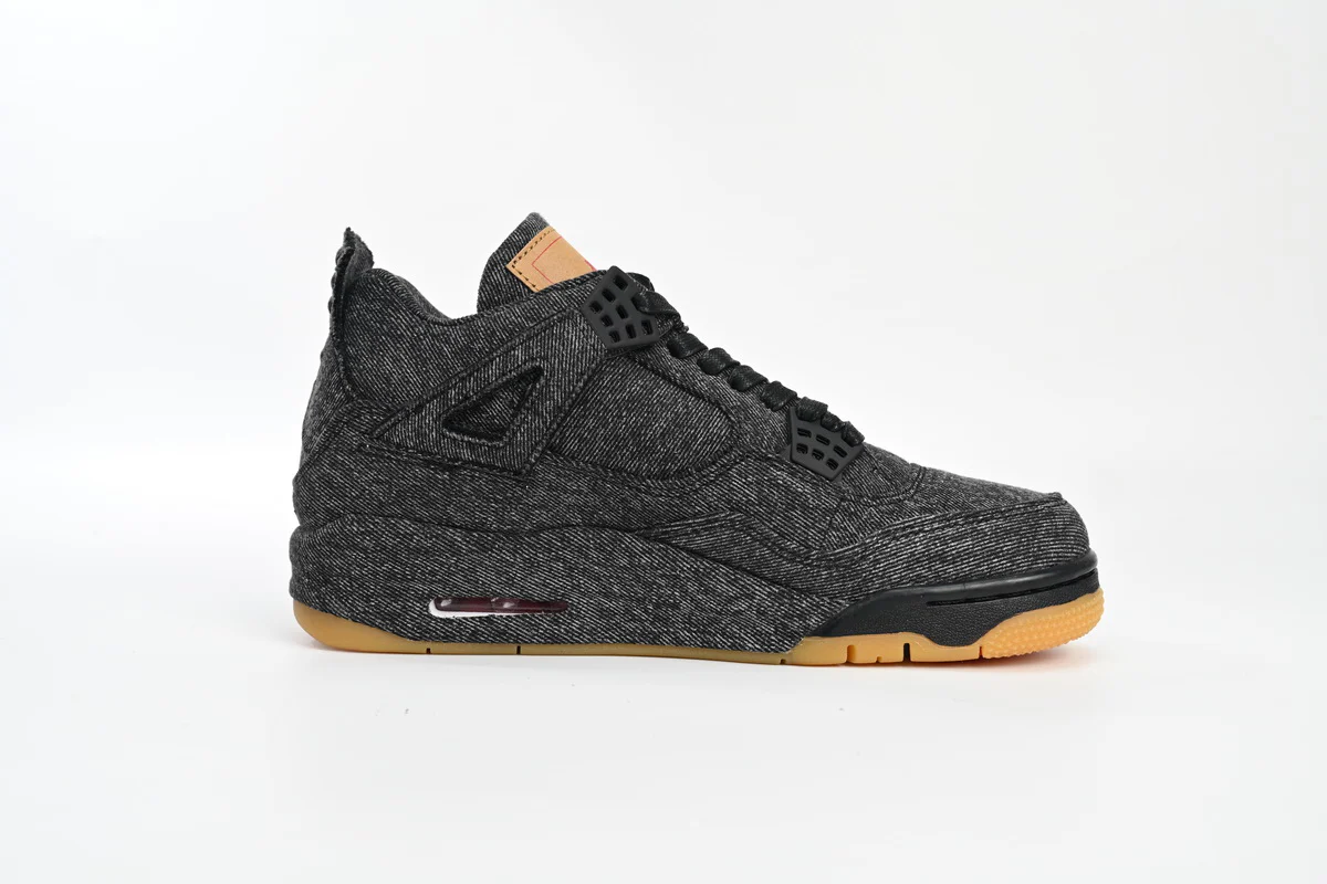 Air Jordan 4 Levi's Black - Soul Replicas