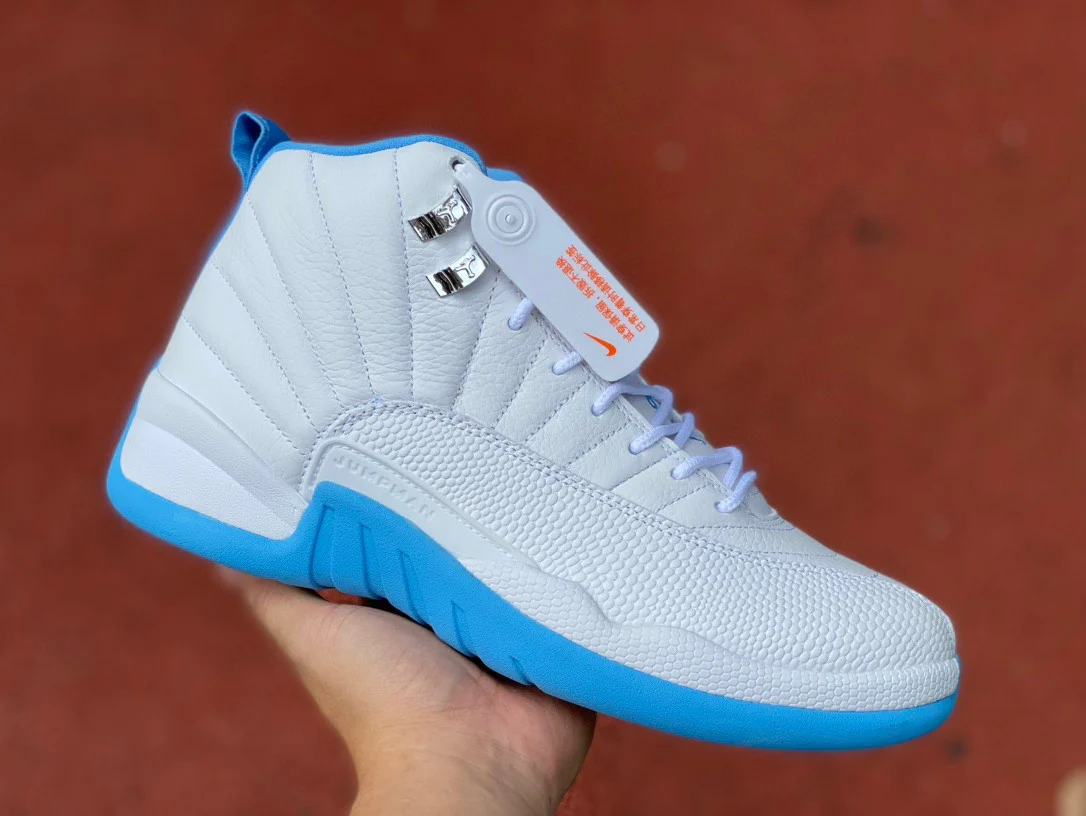Jordan 12 Retro 'White/University Blue' - Soul Replicas