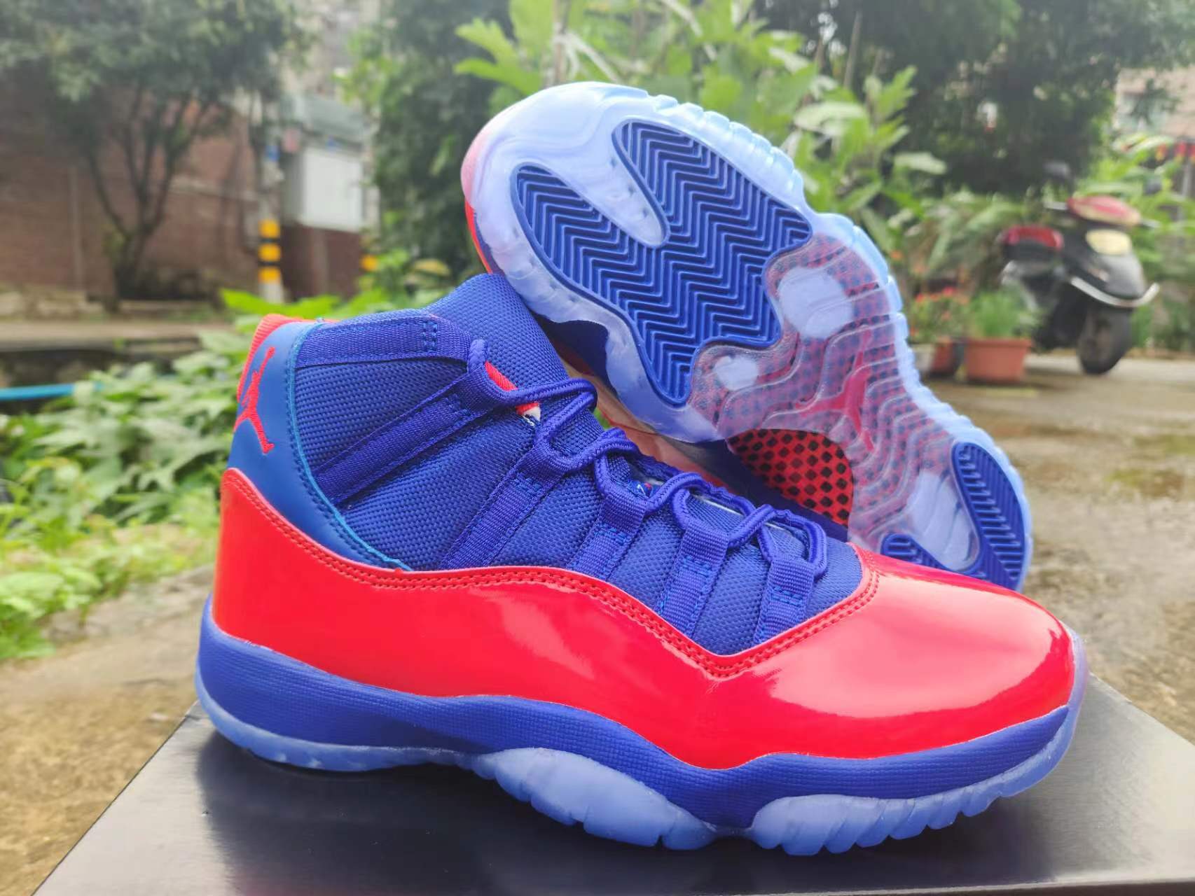 JORDAN 11 Blue and Red - Soul Replicas