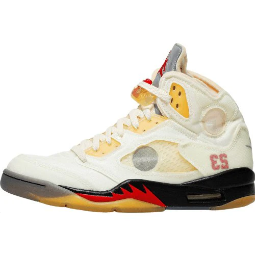 JORDAN 5 RETRO x OFF-WHITE SAIL - Soul Replicas