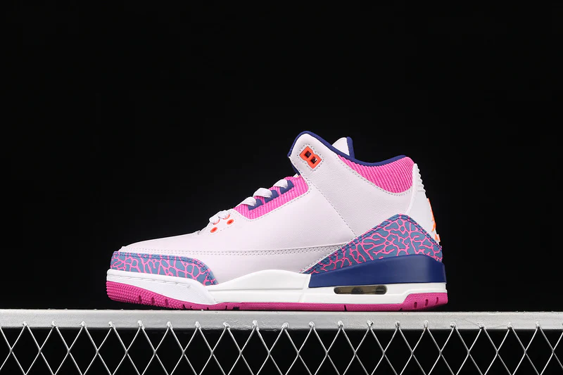 AIR JORDAN 3 RETRO GG BARELY GRAPE/HYPER CRIMSON/FIRE PINK - Soul Replicas
