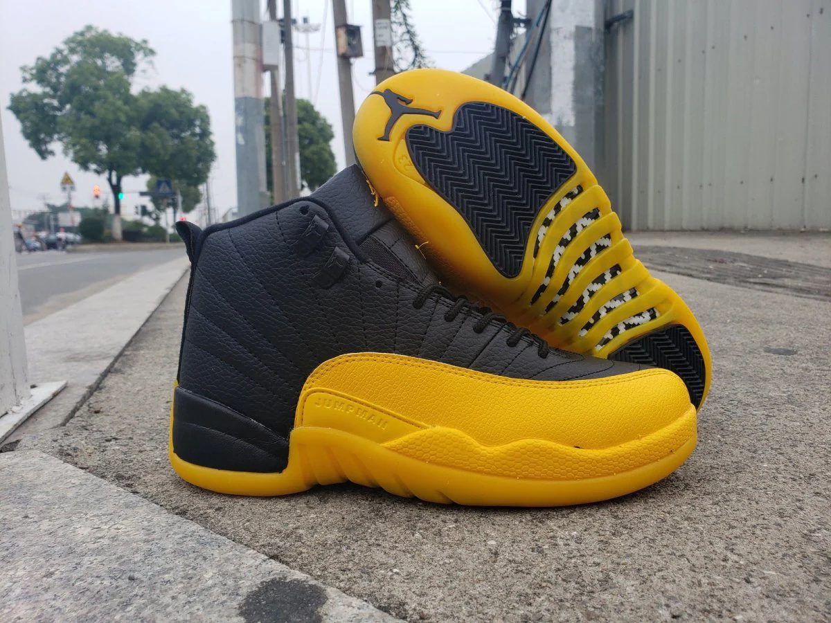 JORDAN 12 RETRO x BLACK UNIVERSITY GOLD - Soul Replicas