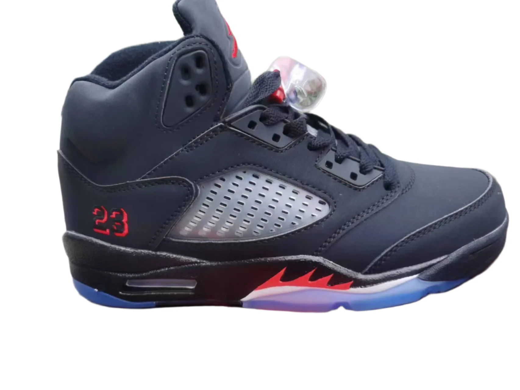Jordan 5 Black and Red - Soul Replicas