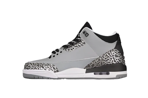 AIR JORDAN 3 RETRO WOLF GREY/BLACK/WHITE - Soul Replicas