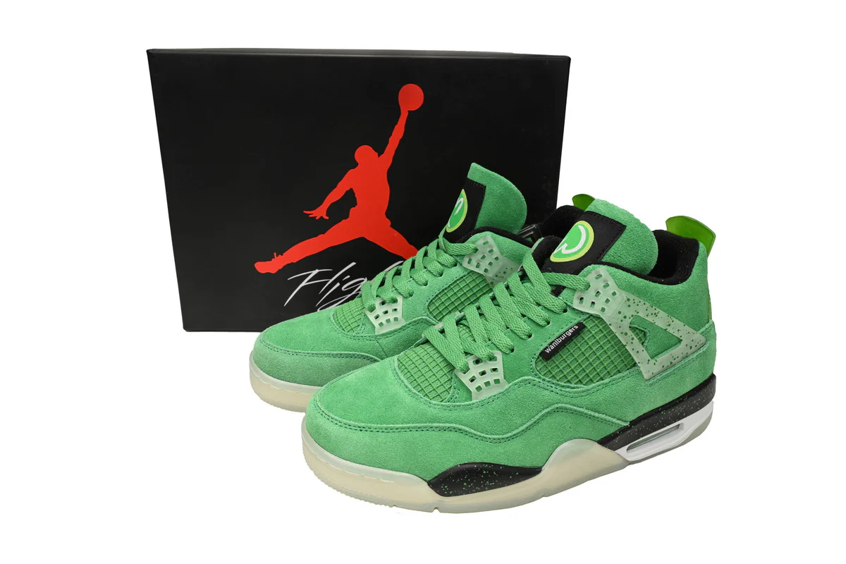 Air Jordan 4 Retro Emerald Green Black - Soul Replicas
