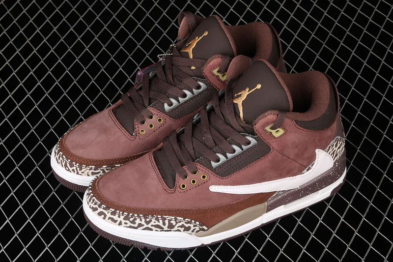 AIR JORDAN 3 RETRO HIGH OG ANTIQUE BRASS BROWN/WHITE/BLACK - Soul Replicas