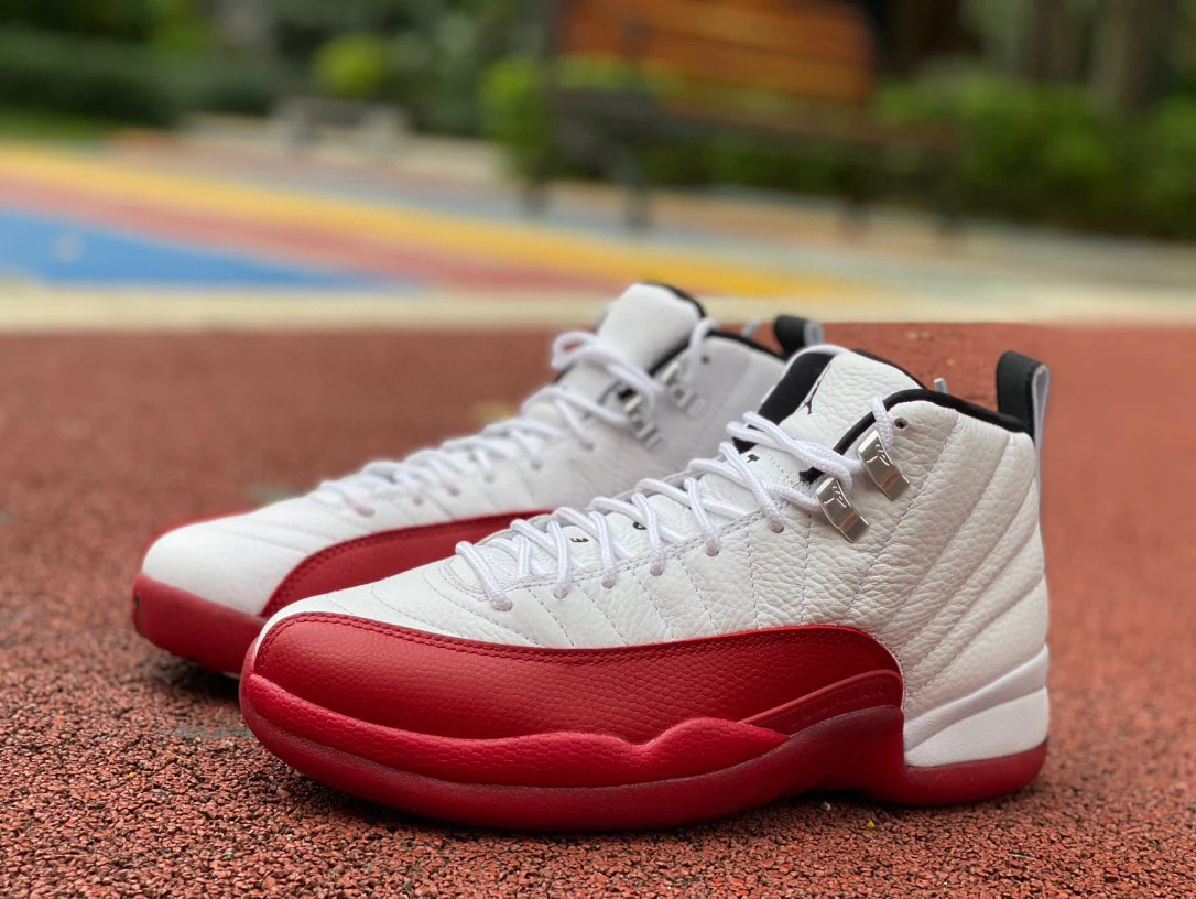 Jordan 12 Retro 'White/Varsity Red' - Soul Replicas