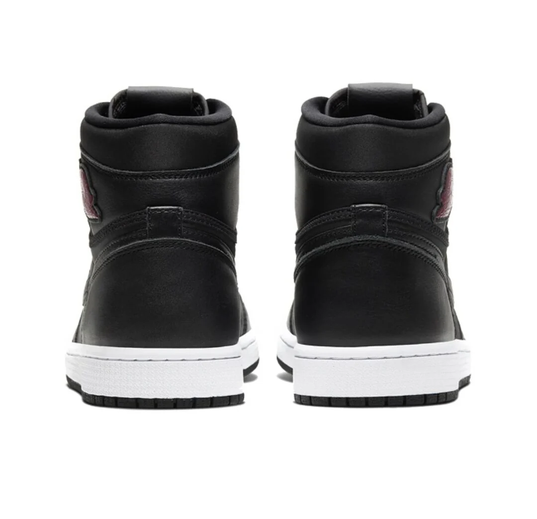 JORDAN 1 RETRO HIGH x BLACK SATIN GYM RED - Soul Replicas