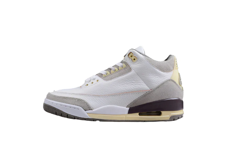 AIR JORDAN 3 RETRO SP RAISED BY WOMEN WHITE/MEDIUM GREY/VIOLET ORE - Soul Replicas