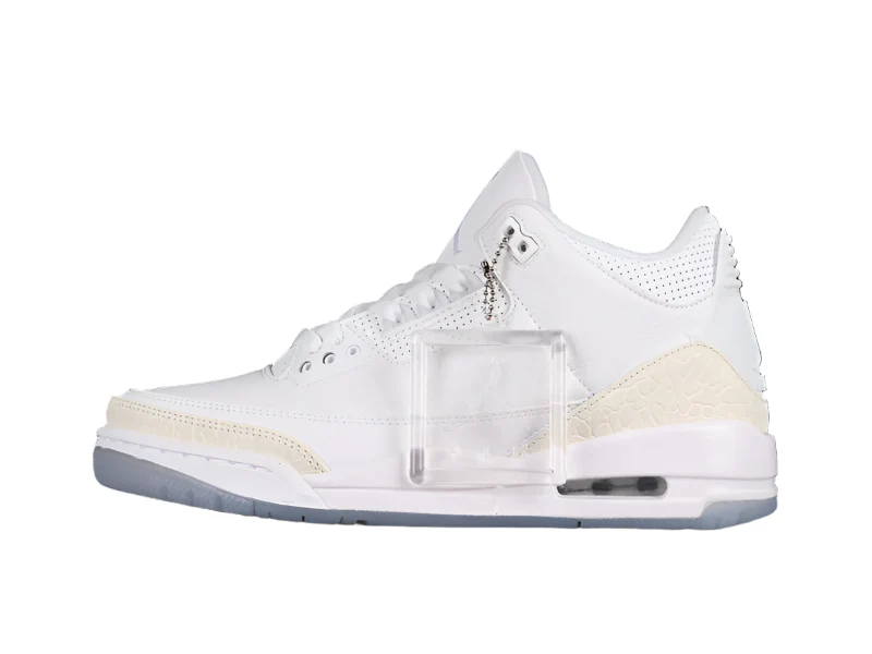 AIR JORDAN 3 RETRO PURE MONEY WHITE/WHITE-WHITE - Soul Replicas