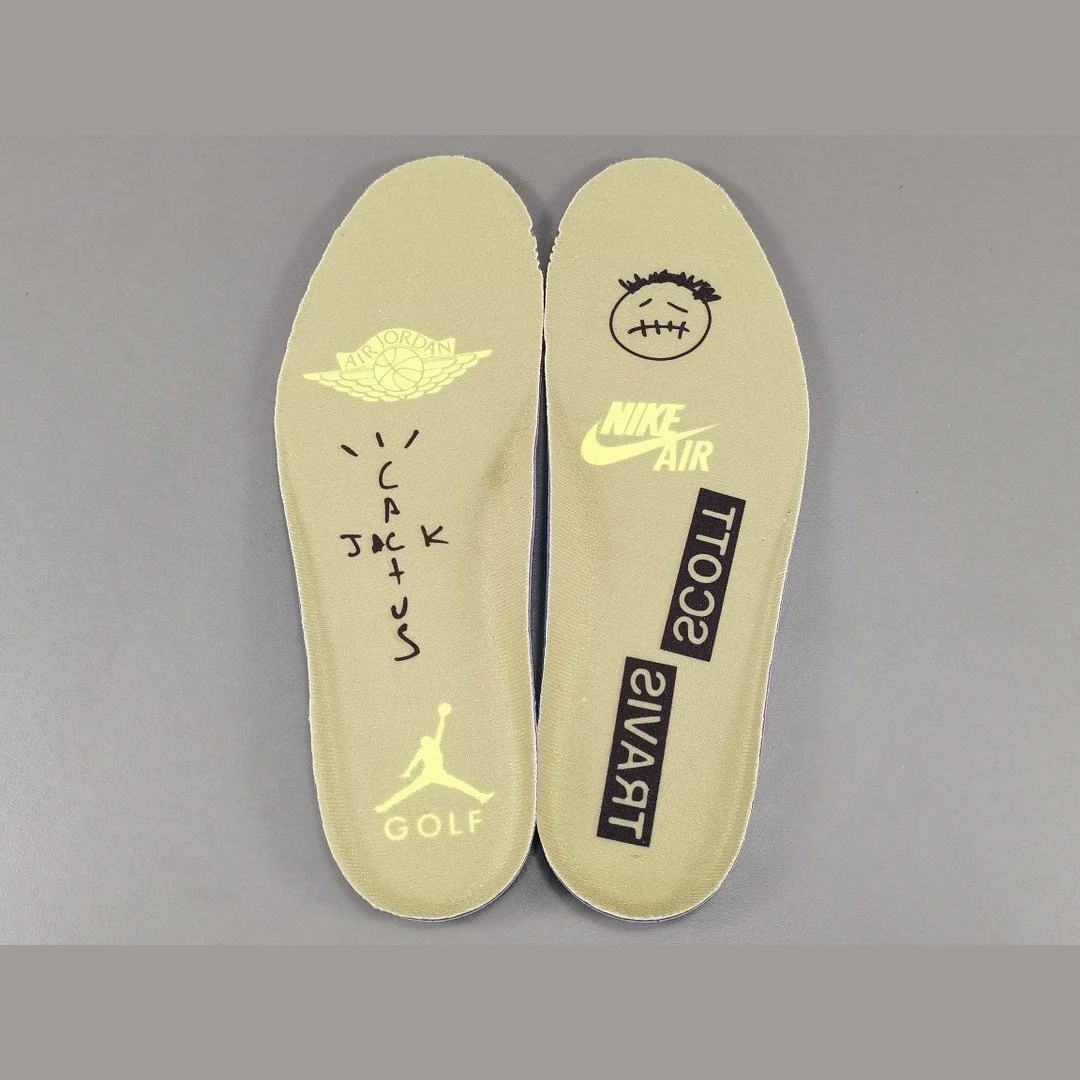 JORDAN 1 LOW GOLF x TRAVIS SCOTT NEUTRAL OLIVE - Soul Replicas