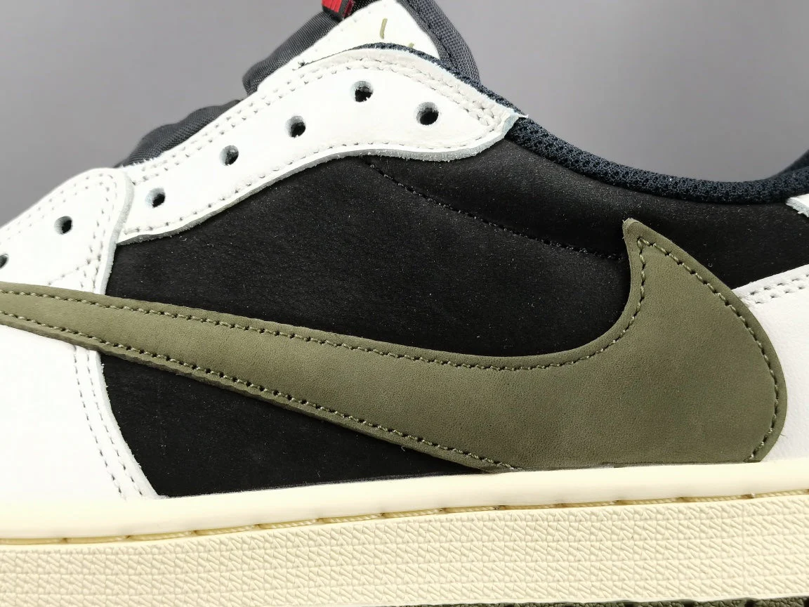 JORDAN 1 LOW x TRAVIS SCOTT OLIVE - Soul Replicas
