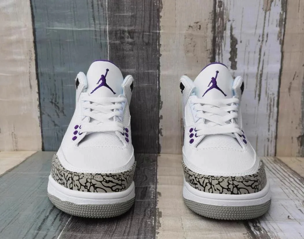 JORDAN 3 RETRO x DARK IRIS - Soul Replicas