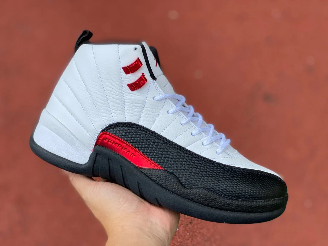 Jordan 12 Retro 'White/Black/Red' - Soul Replicas