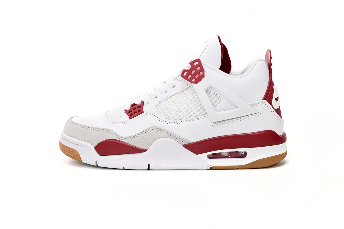 Air Jordan 4 White Red - Soul Replicas