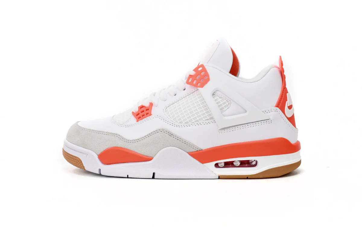 Air Jordan 4 White Orange - Soul Replicas