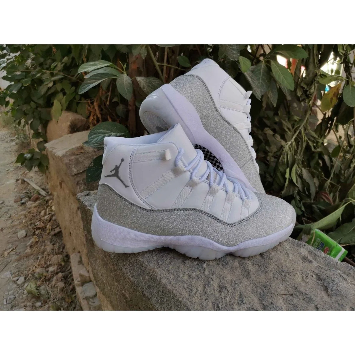 JORDAN 11 RETRO x WHITE METALLIC SILVER - Soul Replicas