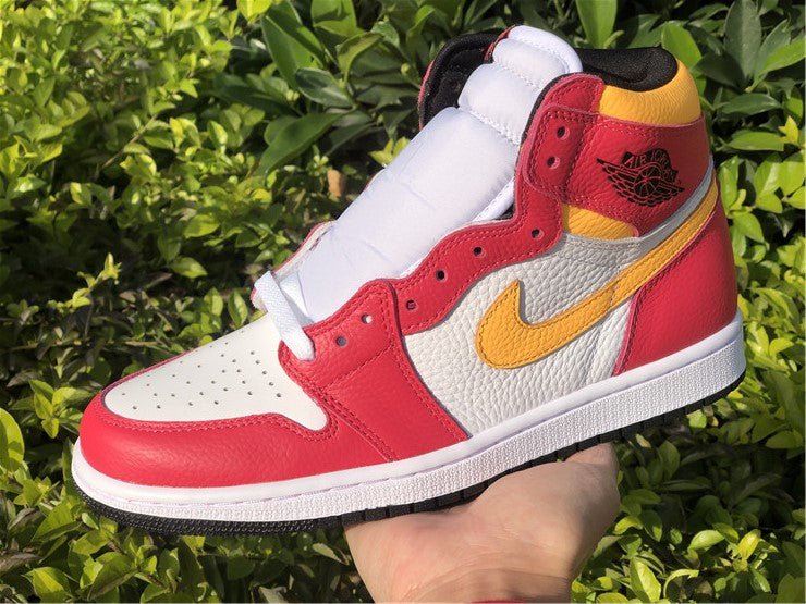 JORDAN 1 RETRO HIGH OG x LIGHT FUSION  RED - Soul Replicas