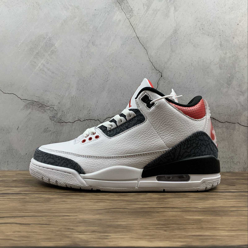 AIR JORDAN 3 RETRO DENIM SE FIRE RED WHITE/FIRE RED/BLACK - Soul Replicas