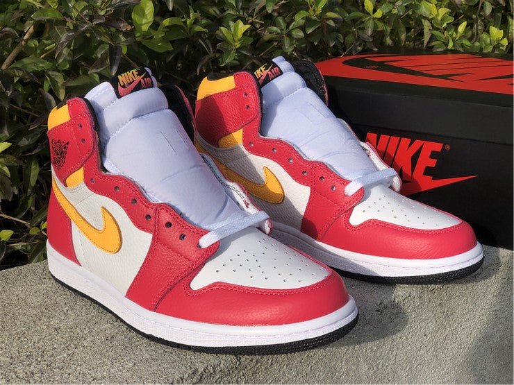 JORDAN 1 RETRO HIGH OG x LIGHT FUSION  RED - Soul Replicas