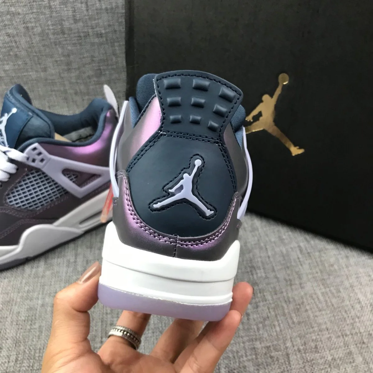 JORDAN 4 x MONSOON BLUE - Soul Replicas