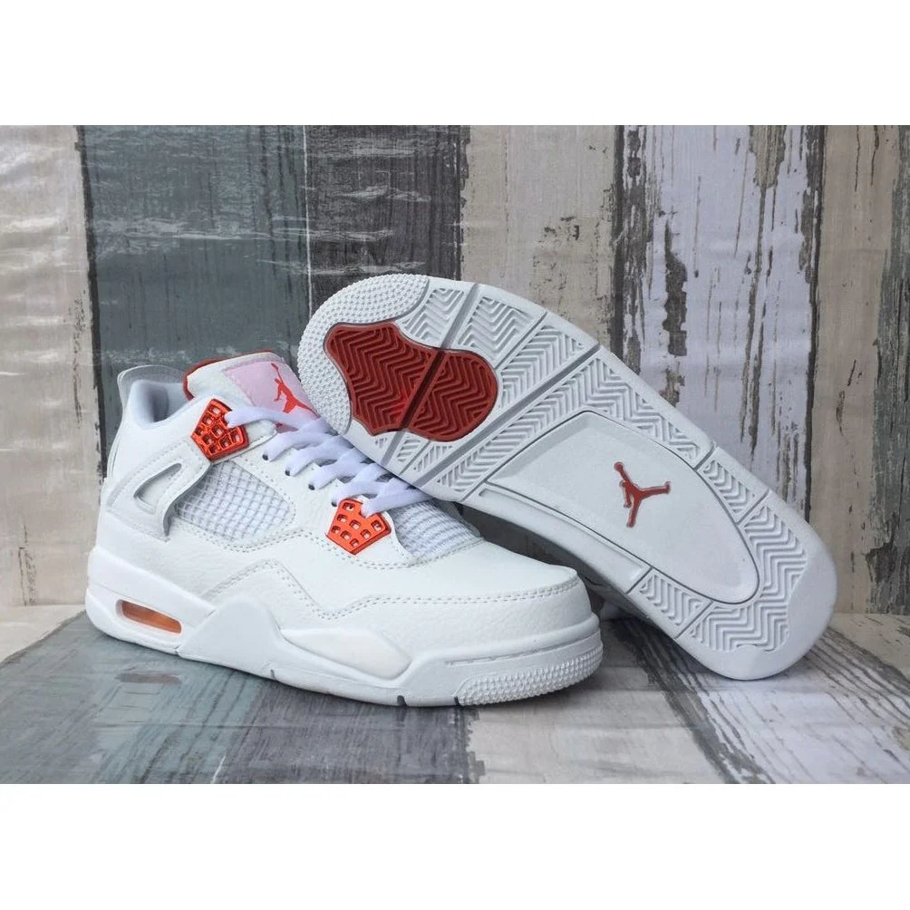 JORDAN 4 x METALLIC ORANGE - Soul Replicas