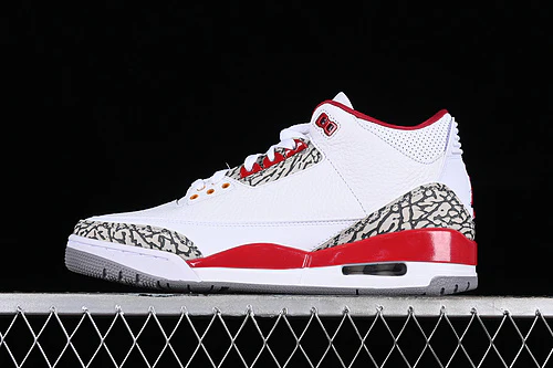 AIR JORDAN 3 SE DENIM WHITE/GREY/RED - Soul Replicas