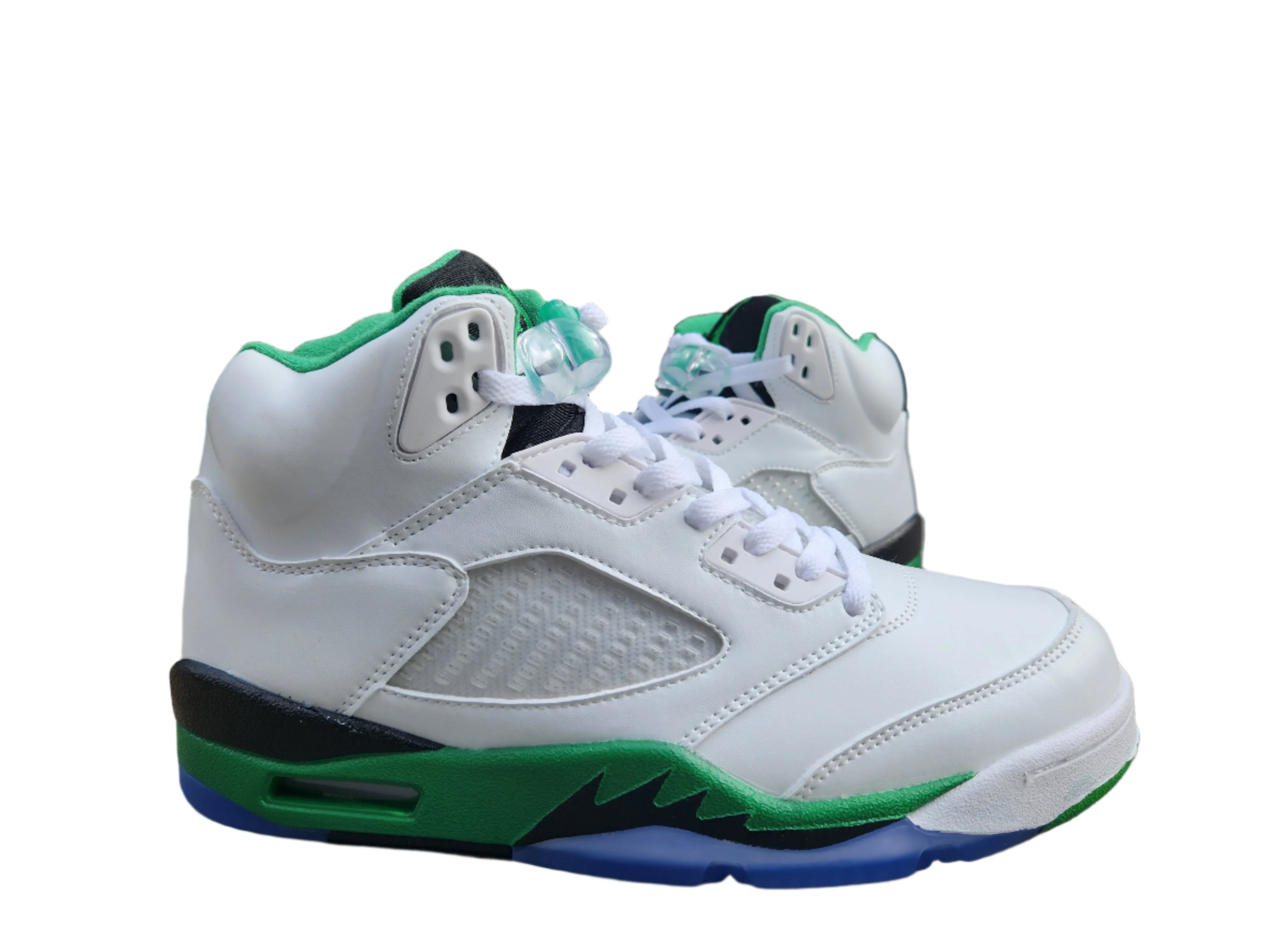 Jordan 5 white, green and black - Soul Replicas