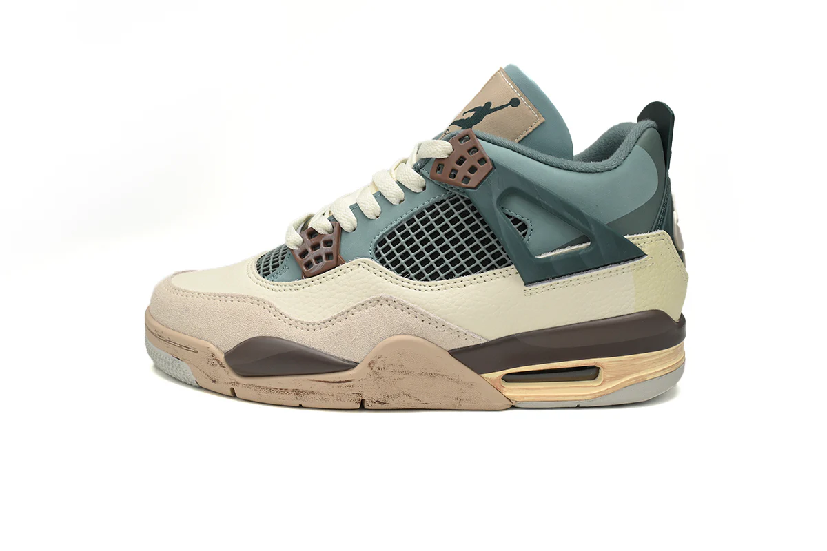 Air Jordan 4 Retro Blue Grey Brown - Soul Replicas