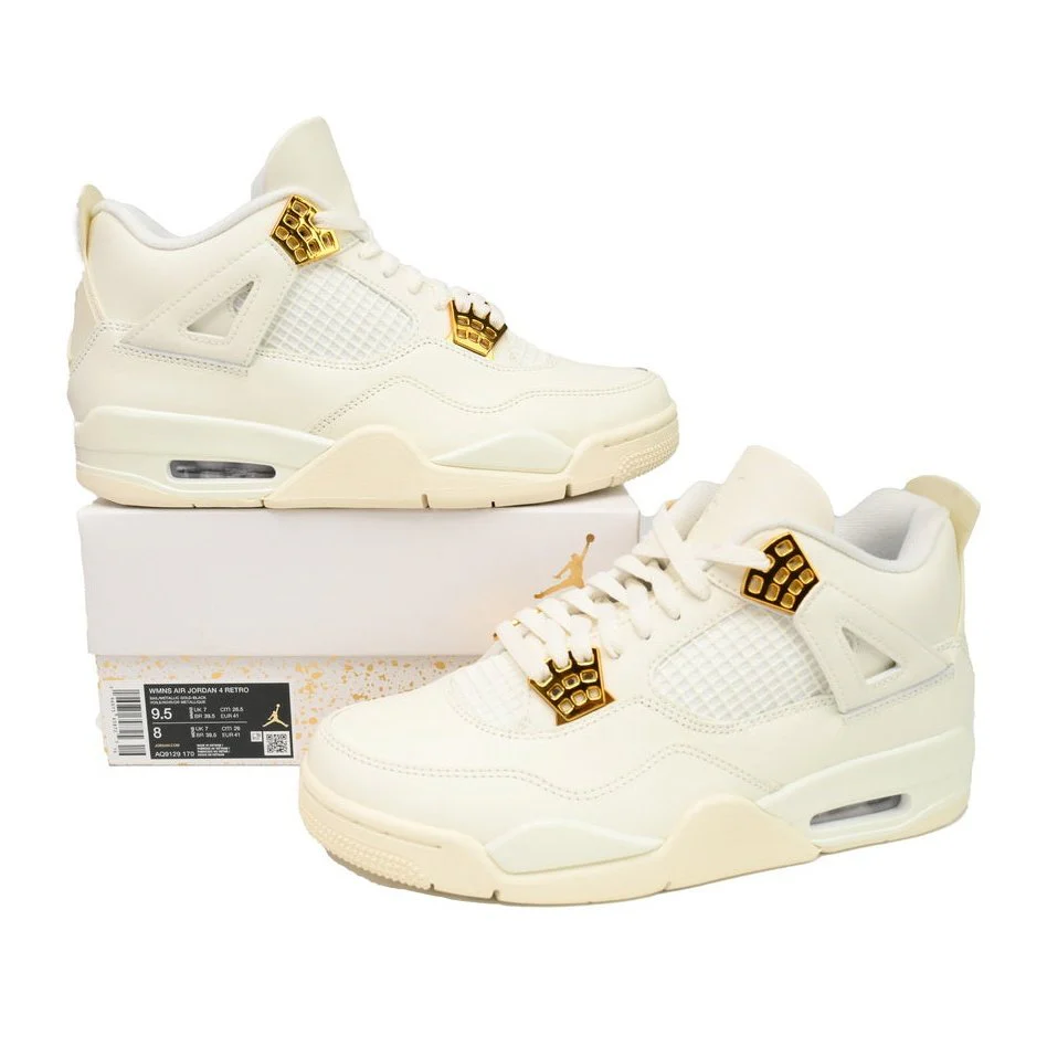 JORDAN 4 x METALLIC GOLD - Soul Replicas
