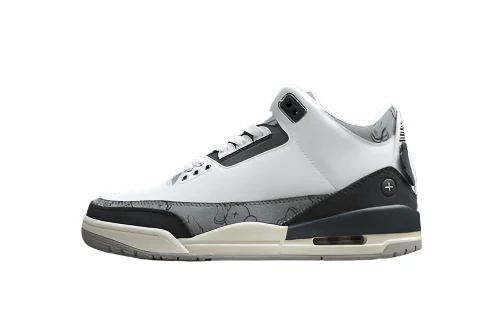 AIR JORDAN 3 WHITE/BLACK/GREY - Soul Replicas