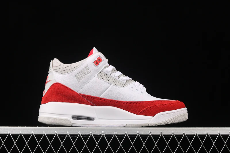 AIR JORDAN 3 RETRO TINKER WHITE/UNIVERSITY RED-NEUTRAL GREY - Soul Replicas