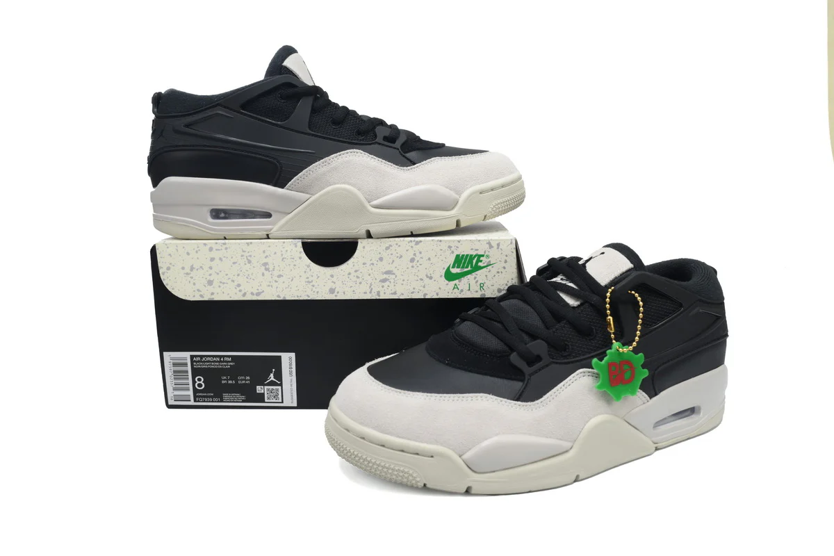 Air Jordan 4 RM 'Black Light Bone' - Soul Replicas