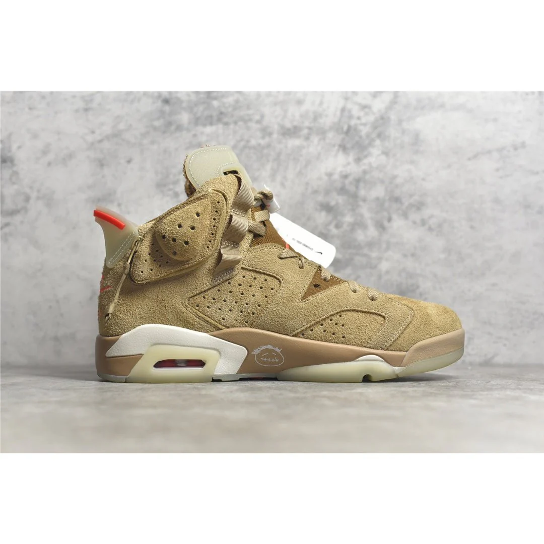 JORDAN 6 x TRAVIS SCOTT BRITISH KHAKI - Soul Replicas