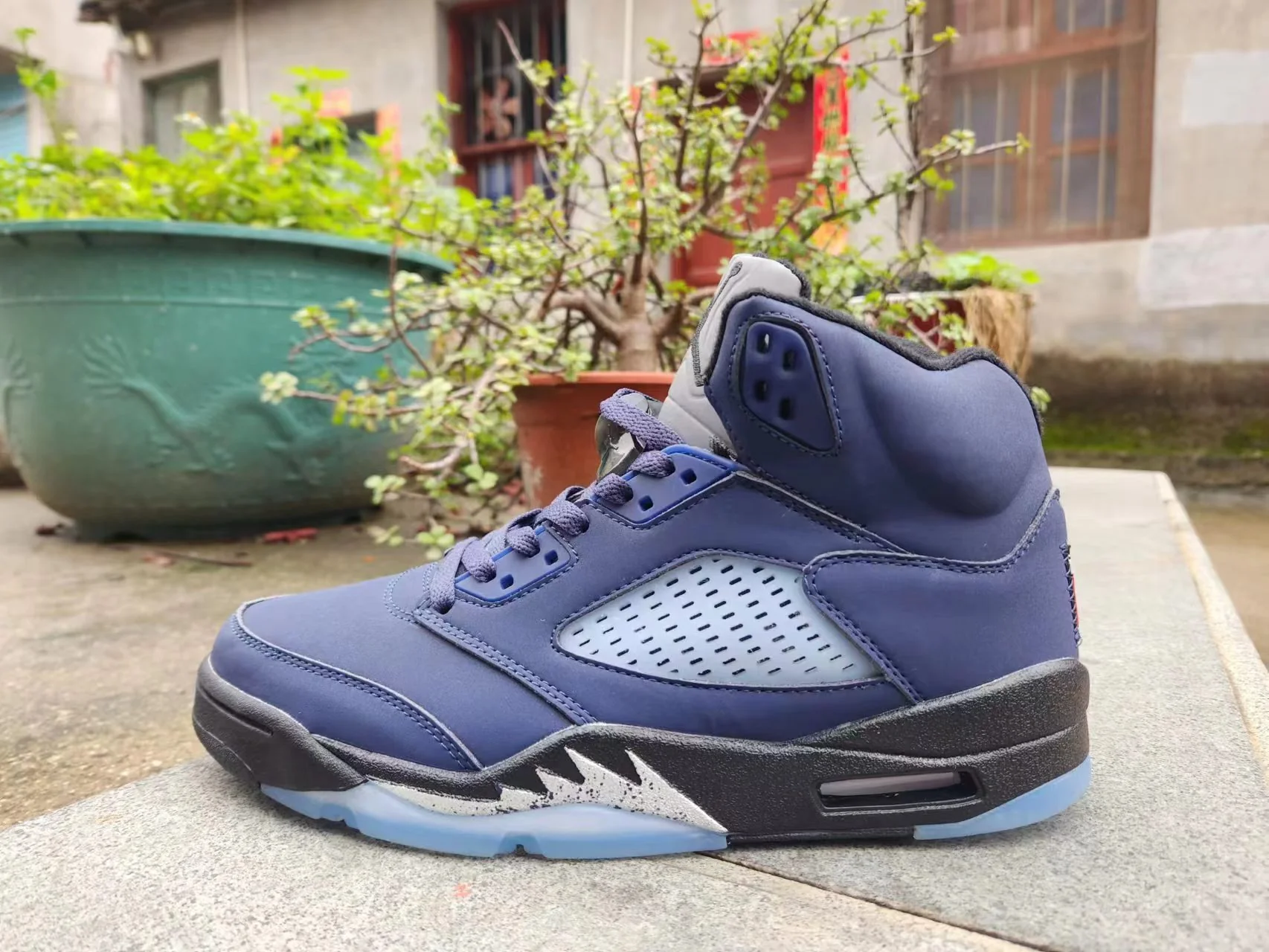 Jordan 5 blue and black - Soul Replicas