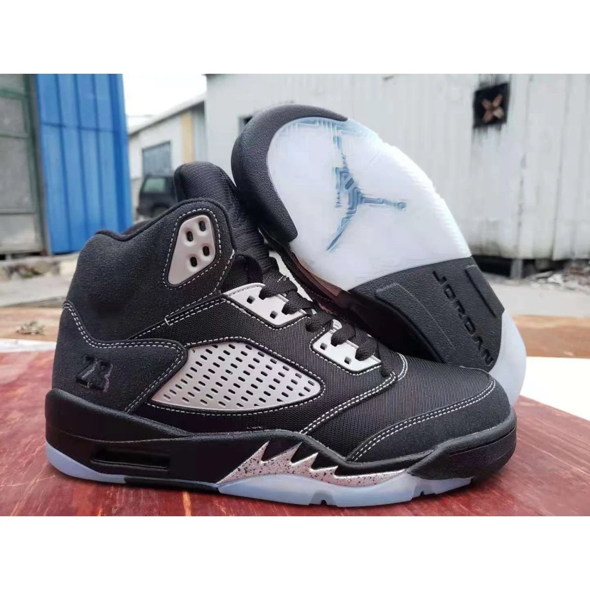 JORDAN 5 RETRO x ANTHRACITE - Soul Replicas