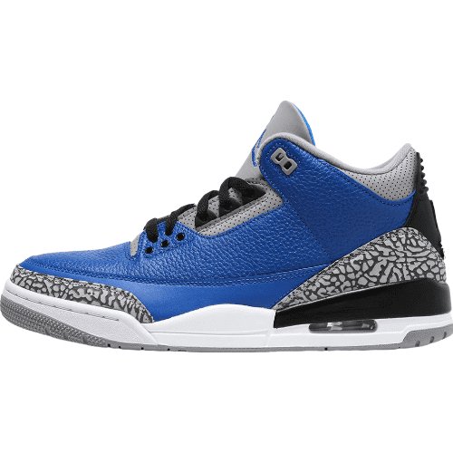 JORDAN 3 RETRO x VARSITY ROYAL CEMENT - Soul Replicas
