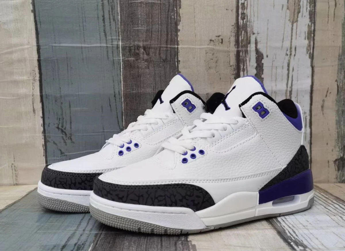 JORDAN 3 x DARK IRIS - Soul Replicas